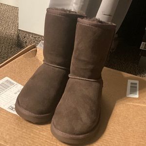 Chocolate brown Uggs